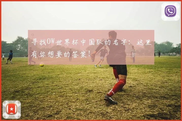 寻找OW世界杯中国队的名字：这里有你想要的答案！